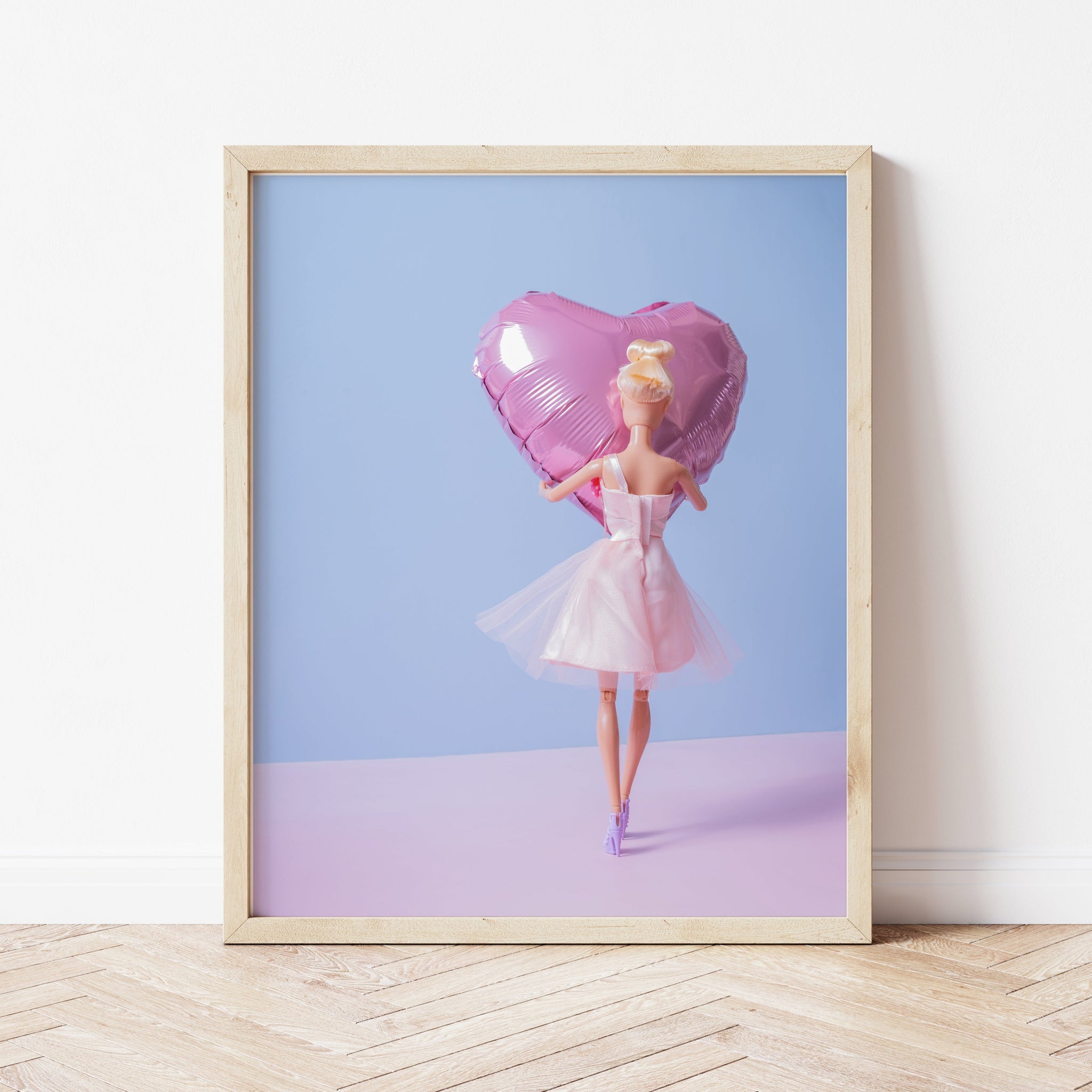 Barbie Wall Art | Heart Barbie | Ollie + Hank