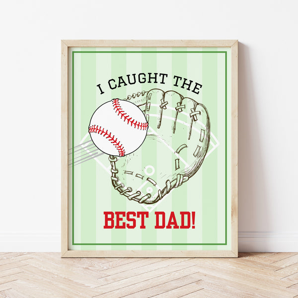 Baseball Fathers Day Gift | Baseball Craft Preschool | Ollie + Hank