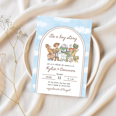 Boy Story Baby Shower | Toy Story Baby Shower | Ollie + Hank