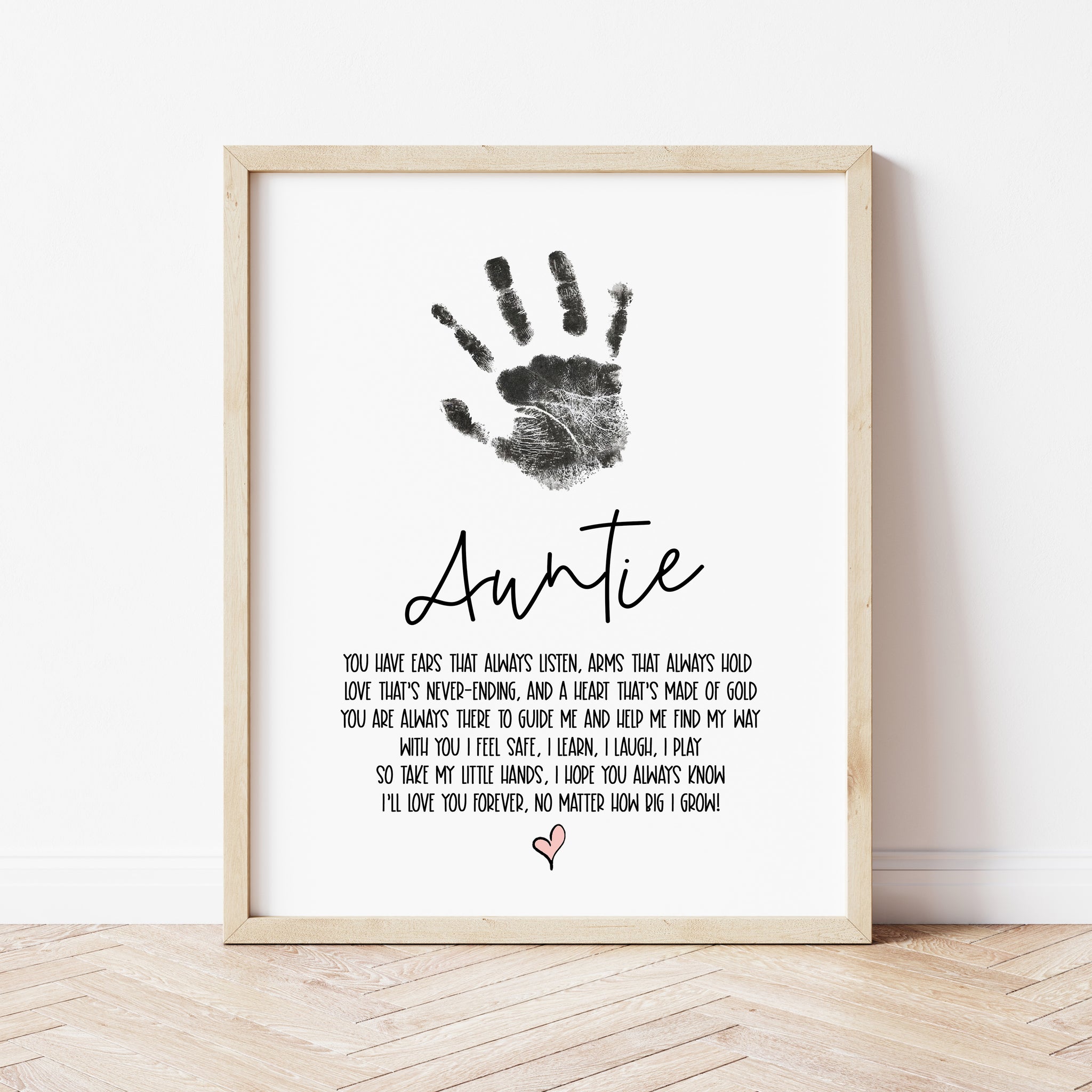 Card For Aunt | Aunt Gift From Baby | Ollie + Hank