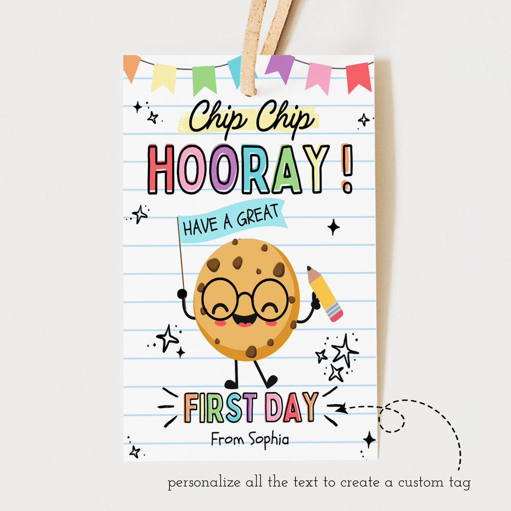 back-to-school-cookies-chip-chip-hooray-ollie-hank for Chip Chip Hooray Printable Free Back To School Cookies | Chip Chip Hooray | Ollie + Hank for Chip Chip Hooray Printable Free