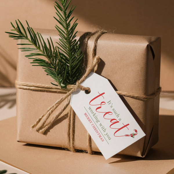 Christmas Gift For Coworkers | Christmas Gift Tag | Ollie + Hank