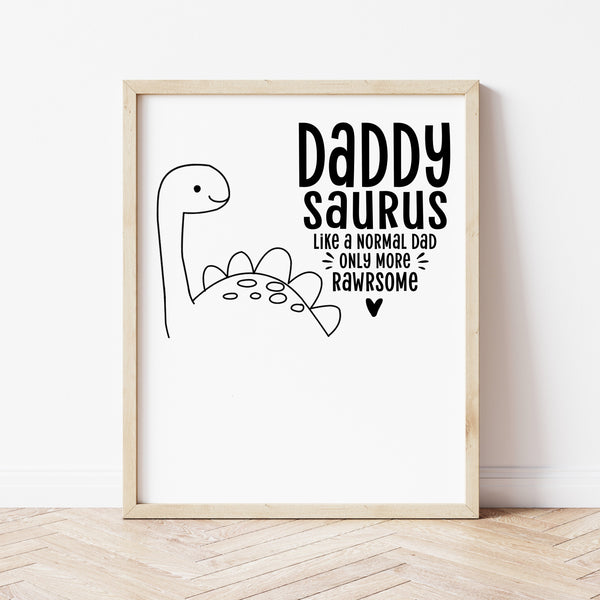Daddy Birthday Card | Daddysaurus | Ollie + Hank