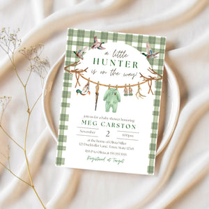 Duck Hunting Baby Shower | A LIttle Hunter Is On The Way | Ollie + Hank