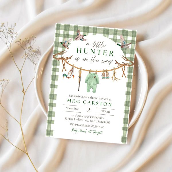 Duck Hunting Baby Shower | A LIttle Hunter Is On The Way | Ollie + Hank