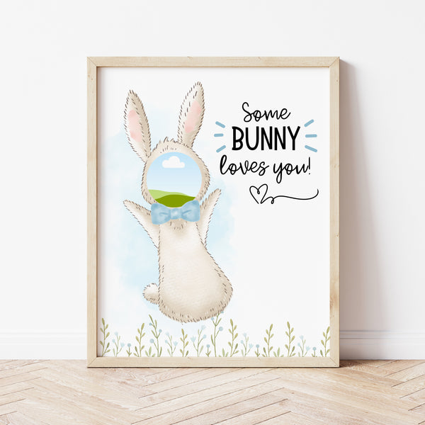 Some Bunny Loves You | Easter Footprint Crafts | Ollie + Hank