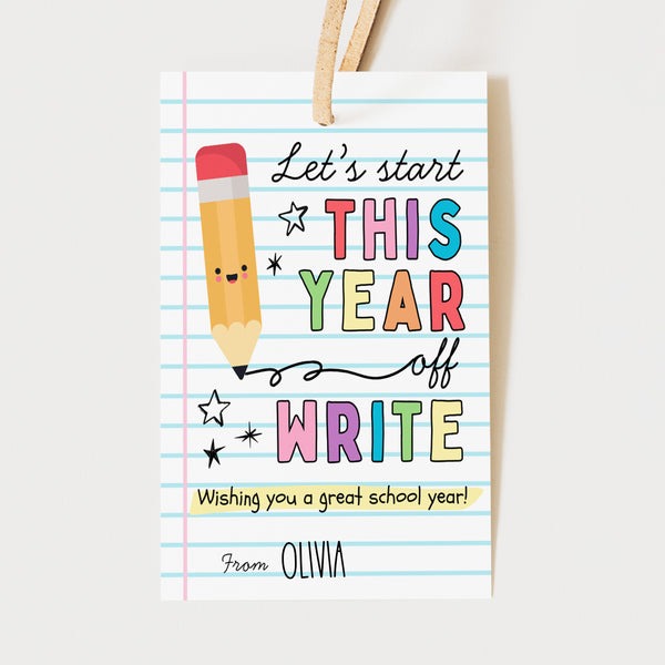 First Day Of School Gifts For Students | Pencil Gifts For Students | Ollie + Hank