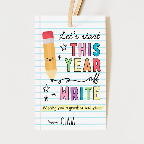 First Day Of School Gifts For Students | Pencil Gifts For Students | Ollie + Hank