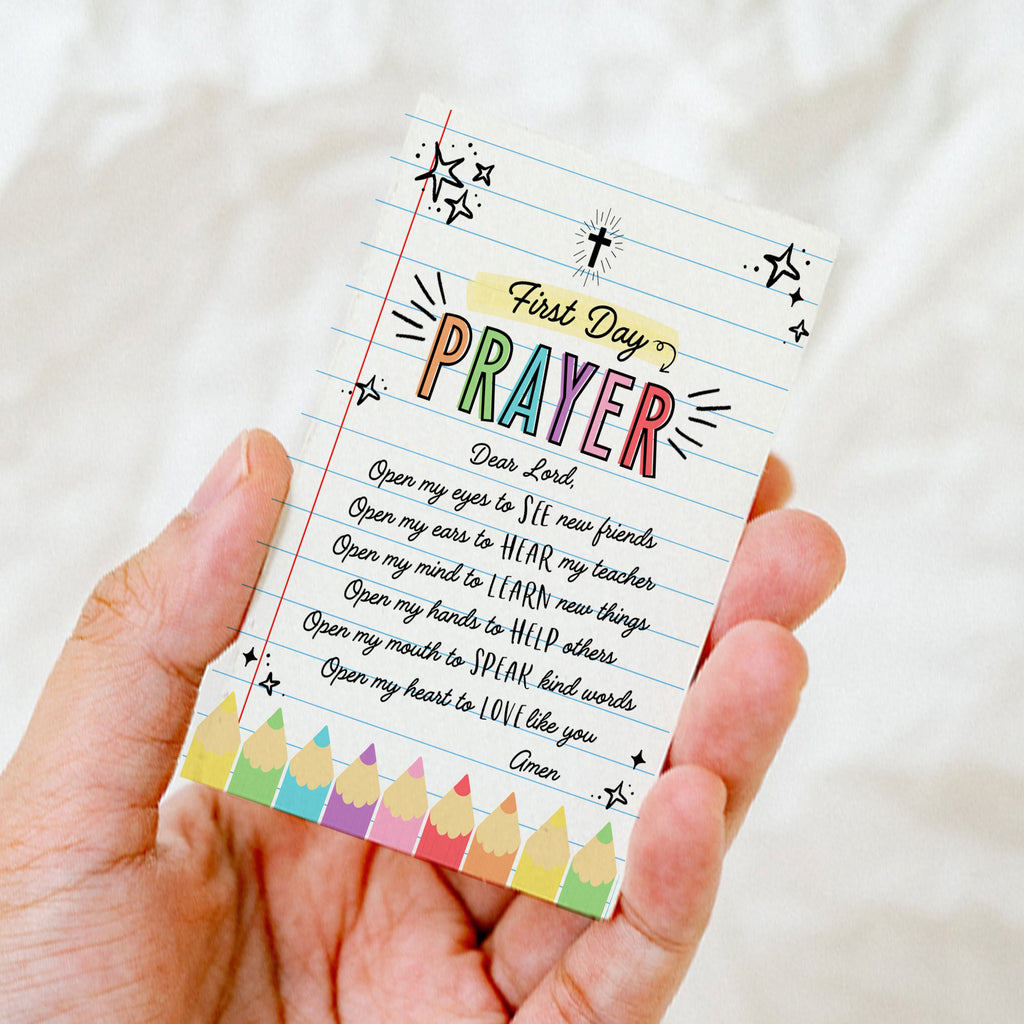 First Day Of School Prayer First Day Of School Prayer For Child