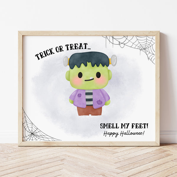 Halloween Crafts For Infants | Frankenstein Craft