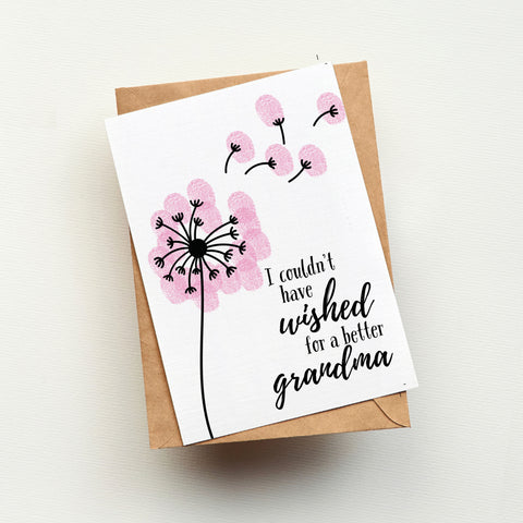 Grandma Birthday Card | Homemade Birthday Card For Grandma | Ollie + Hank