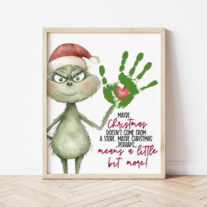 Grinch Craft | Grinch Craft For Preschoolers | Ollie + Hank