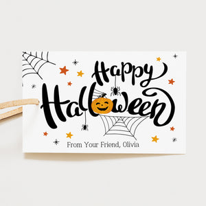 Halloween Gift Tags | Happy Halloween Tag | Ollie + Hank