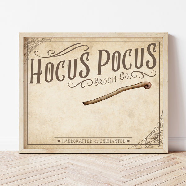 Hocus Pocus Sign | Halloween Handprint Craft | Ollie + Hank
