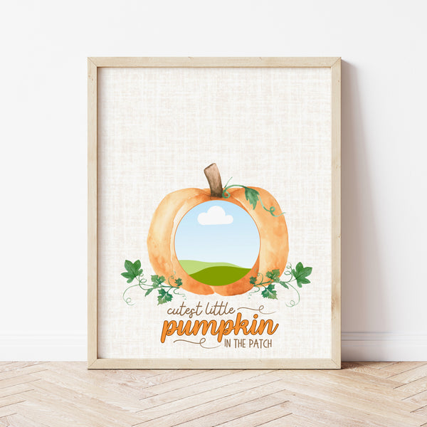 Pumpkin Craft Preschool | Halloween Handprint Art | Ollie + Hank