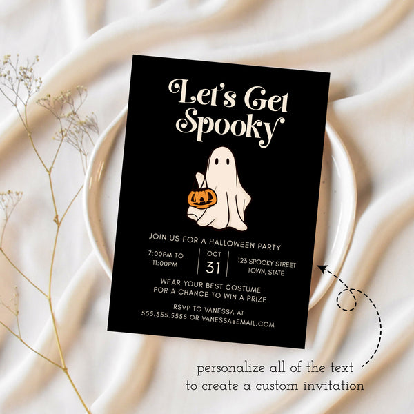 Costume Party Invitation | Halloween Party Invitations For Adults | Ollie + Hank