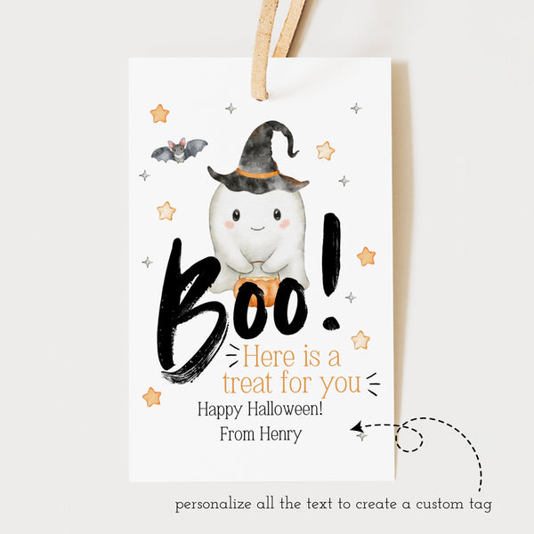 Halloween Gift Tag Printable | Halloween Treat Tag | Ollie + Hank