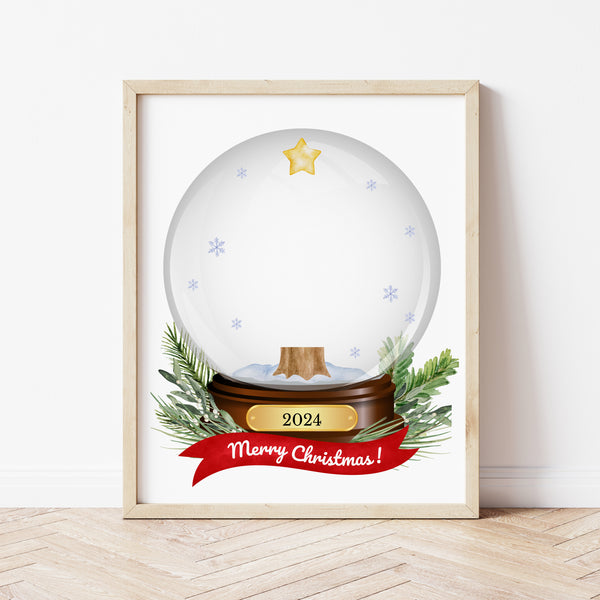 Christmas Tree Craft Printable | Handprint Christmas Tree | Ollie + Hank