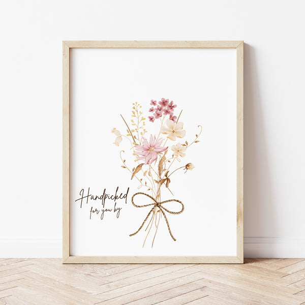 Handprint Flower Craft | Mothers Day Handprint Flower | Ollie + Hank