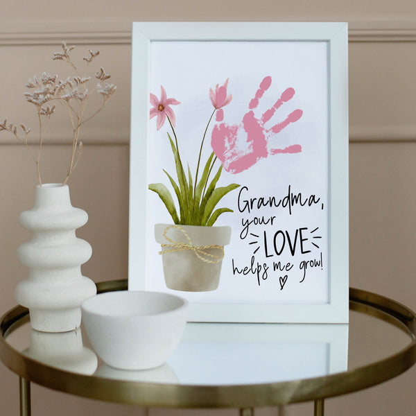 Mothers Day Handprint Flower Pot | Ollie + Hank