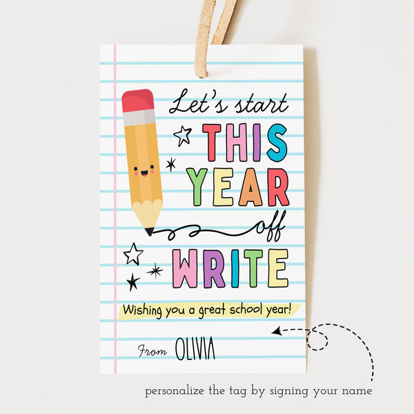 First Day Of School Gifts For Students | Pencil Gifts For Students | Ollie + Hank
