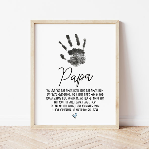 Poem For Papa | Fathers Day Gift For Papa | Ollie + Hank