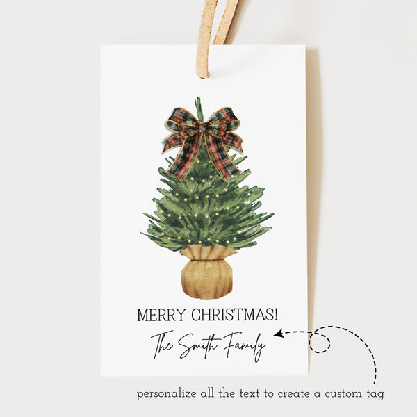 Christmas Gift Tag | Ralph Lauren Christmas | Ollie + Hank