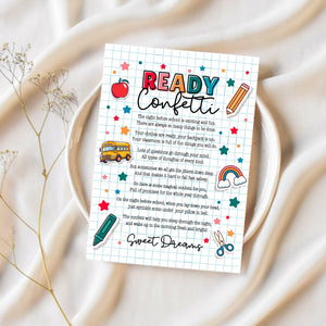 Ready Confetti | Ready Confetti Poem