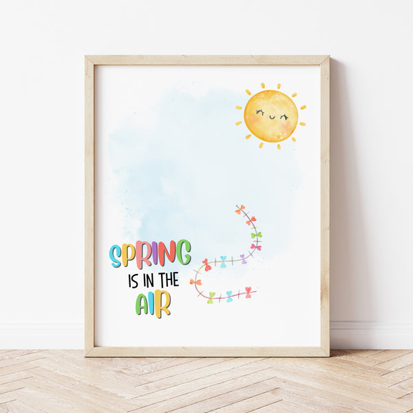 Spring Handprint Art | Spring Crafts For Preschoolers | Ollie + Hank