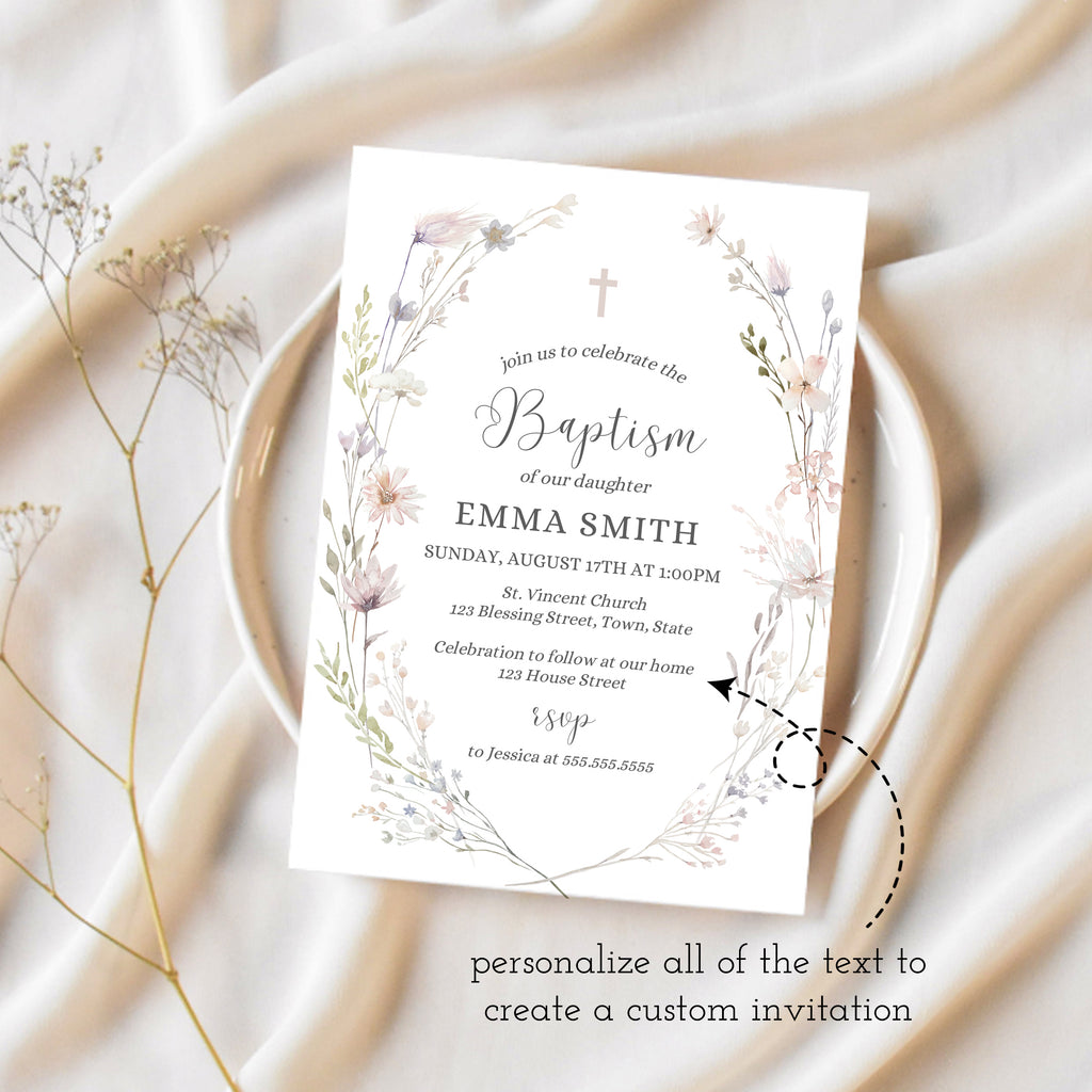 Baby Girl Baptism Invitation Baptism Invitation Template Ollie Hank baby-girl-baptism-invitation-baptism-invitation-template-ollie-hank
