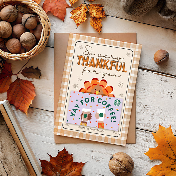 Gift Card For Thanksgiving | Thanksgiving Gift For Teacher | Ollie + Hank