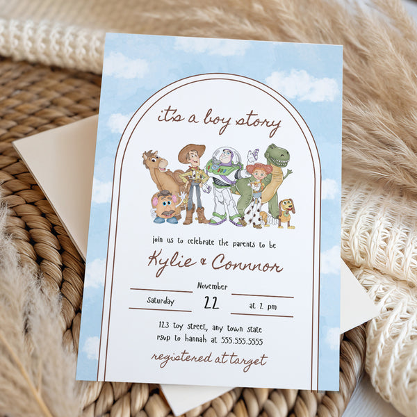 Boy Story Baby Shower | Toy Story Baby Shower | Ollie + Hank