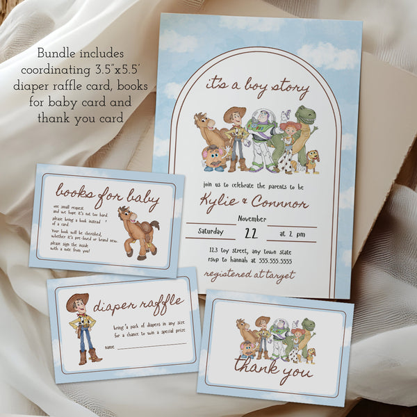 Boy Story Baby Shower | Toy Story Baby Shower | Ollie + Hank