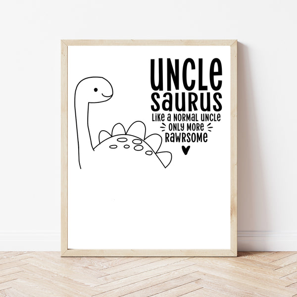 Fathers Day Gift For Uncle | Unclesaurus | Ollie + Hank