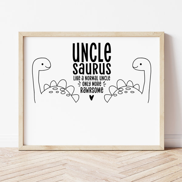 Fathers Day Gift For Uncle | Unclesaurus | Ollie + Hank