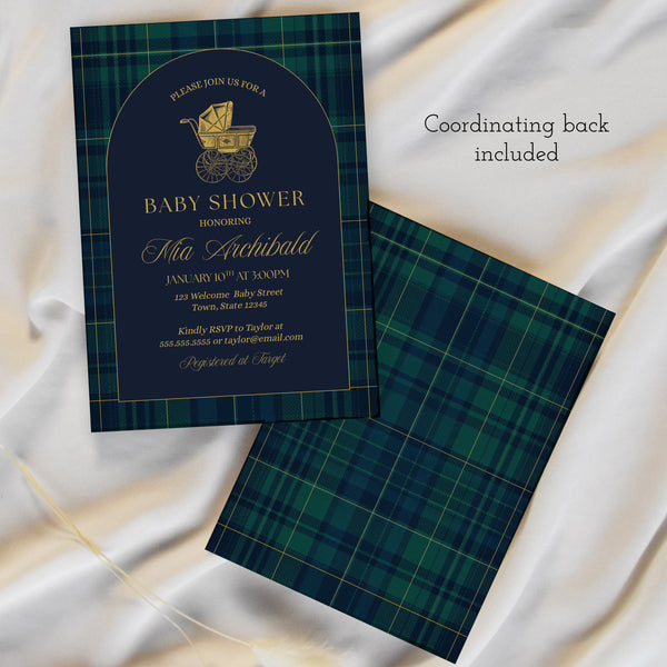 Polo Baby Shower Invitation Theme | Vintage Baby Shower Invitations | Ollie + Hank