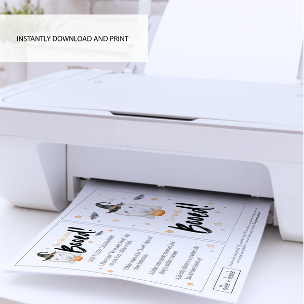 You've Been Booed | You ve Been Booed Printable Sign | Ollie + Hank