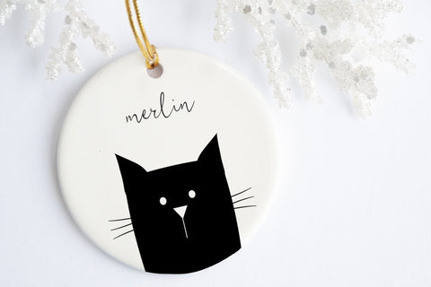 Custom Pet Ornament | Personalized Cat Ornament | Ollie + Hank