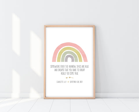 Rainbow Baby Announcement | Somewhere Over The Rainbow | Ollie + Hank