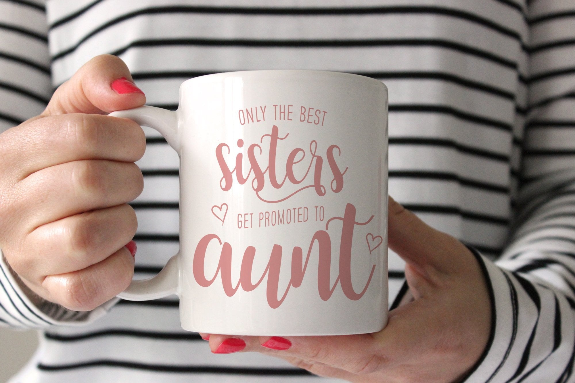 New Aunt Gift | Only The Best Sisters Get Promoted To Aunt | Ollie + Hank