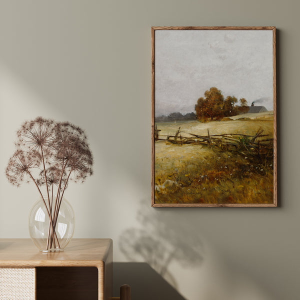 Autumn Oil Painting | Autumn Fields | Ollie + Hank