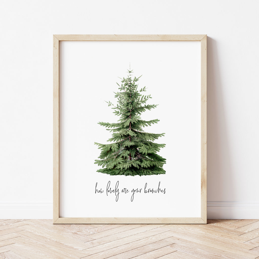 O Christmas Tree Print | Ollie + Hank o-christmas-tree-print-ollie-hank