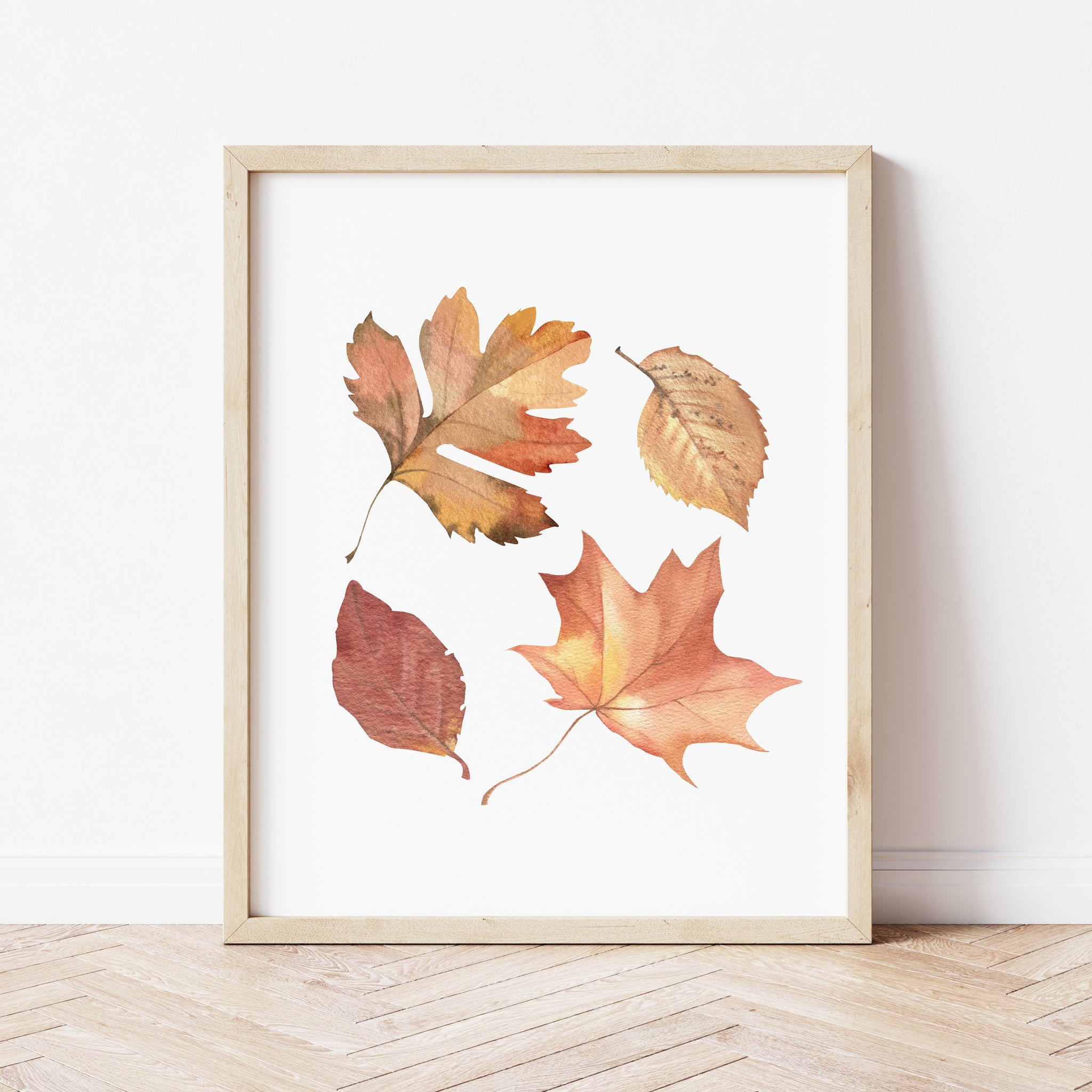 Fall Leaf Painting | Fall Leaf Art | Ollie + Hank
