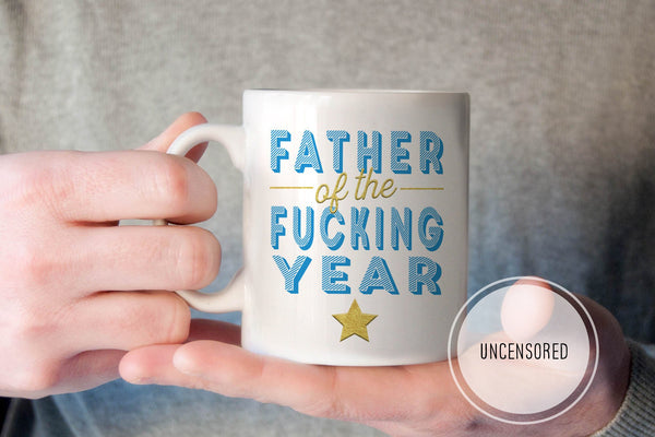 Funny Dad Gifts | Father Of The Year Mug | Ollie + Hank