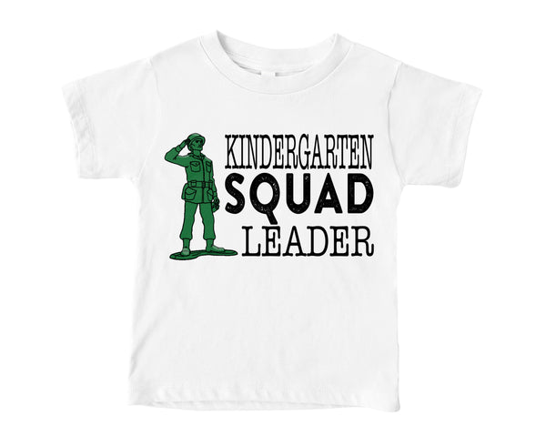 First Day Of Kindergarten Shirt Boys | Kindergarten Squad Leader | Ollie + Hank