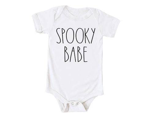 First Halloween Outfit | Spooky Babe Shirt | Ollie + Hank