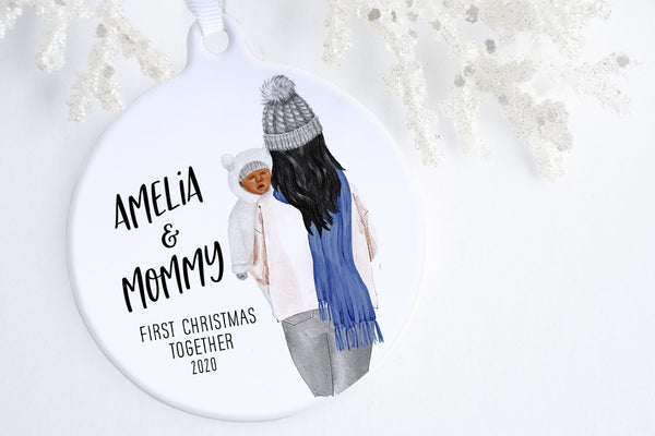 First Time Mom Christmas Gift | Baby Of Mine Ornament | Ollie + Hank