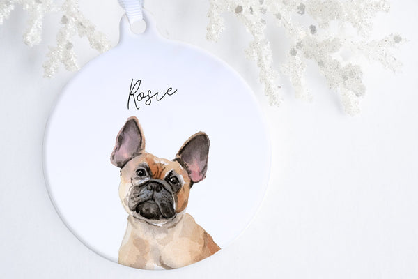 French Bulldog Christmas Ornament | Ollie + Hank