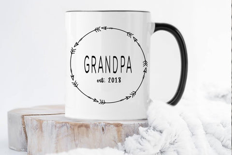 Gifts For New Grandparents | Grandpa Mug | Ollie + Hank