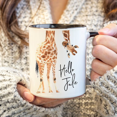 Giraffe Gift | Hello Giraffe Mug | Ollie + Hank